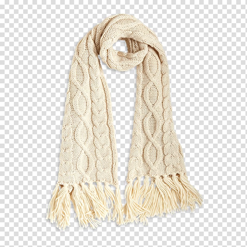 Scarf Beige, Women Scarf transparent background PNG clipart