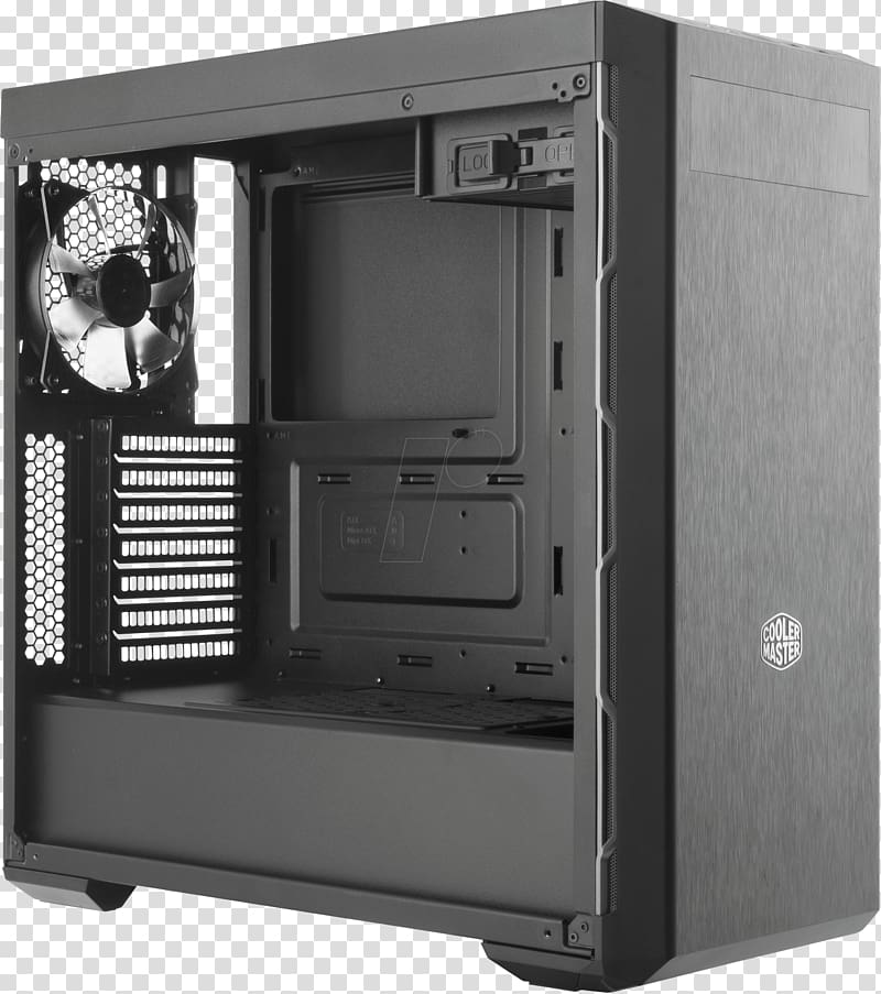 Computer Cases & Housings Power supply unit Cooler Master microATX, Chassis transparent background PNG clipart