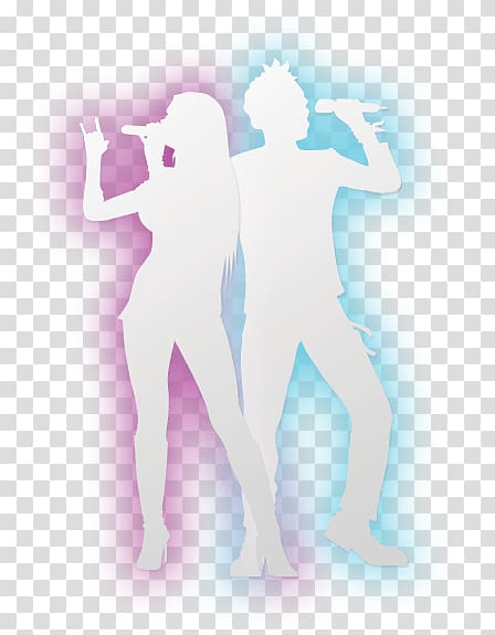 Pink M Shoulder Character Font, Karaoke Party transparent background PNG clipart