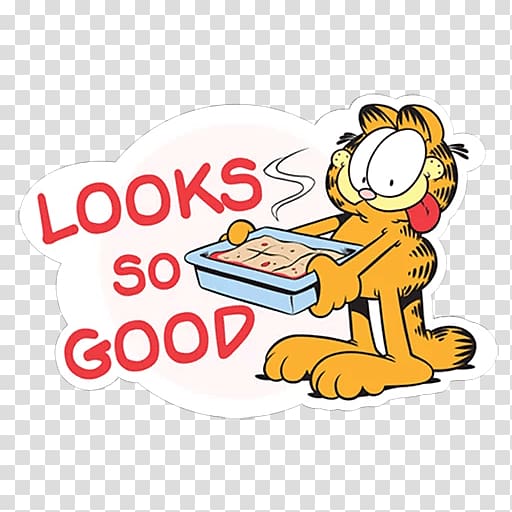 Lasagne Italian cuisine Garfield Comics Cartoon, Garfield\'s Defense transparent background PNG clipart