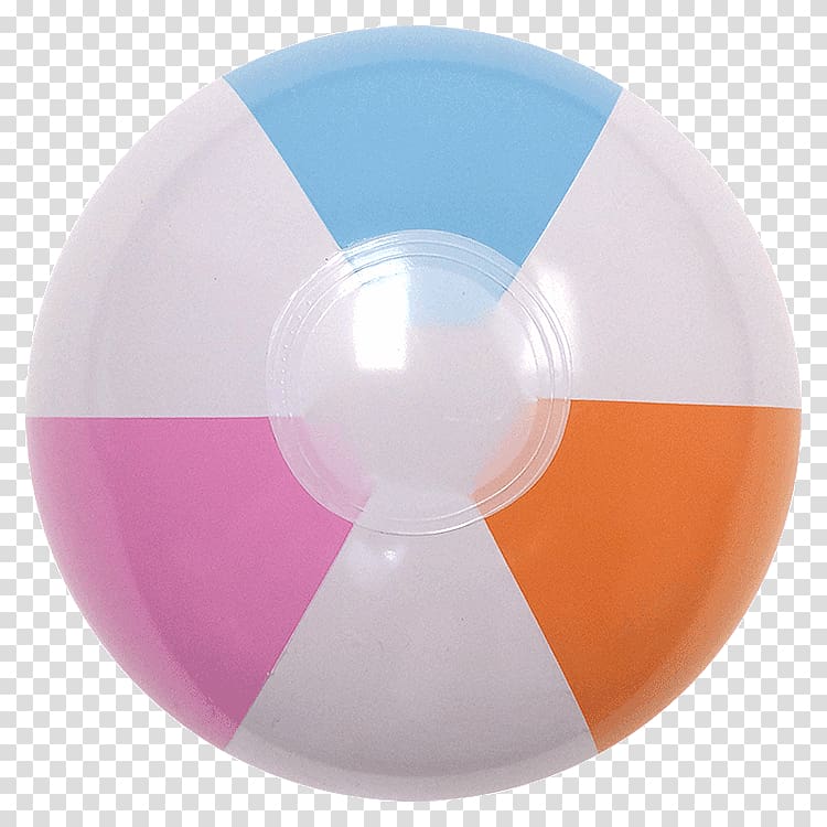 Beach ball Orange Color, orange transparent background PNG clipart