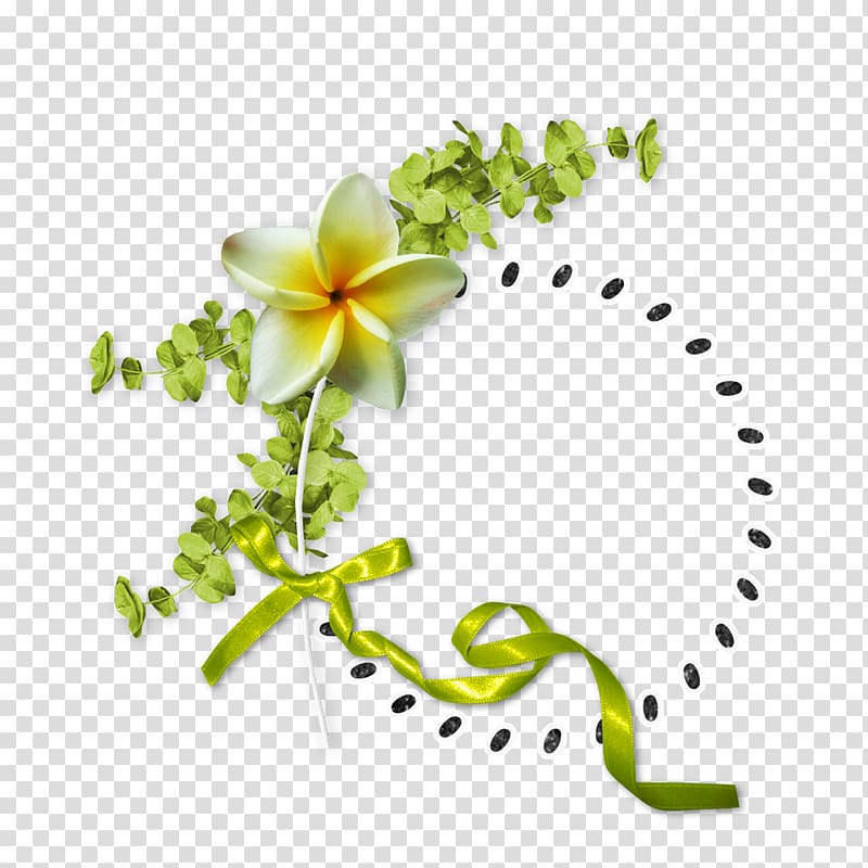 Floral design Flower, floral border Creative floral border material transparent background PNG clipart