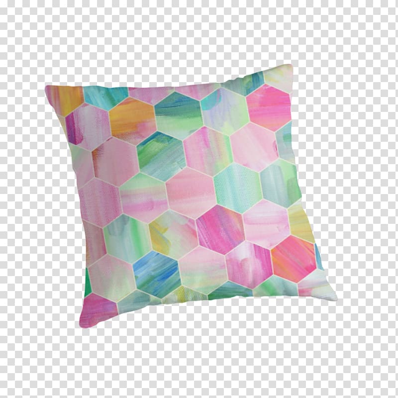 Throw Pillows Oil paint Pastel, Pastel Pattern transparent background PNG clipart