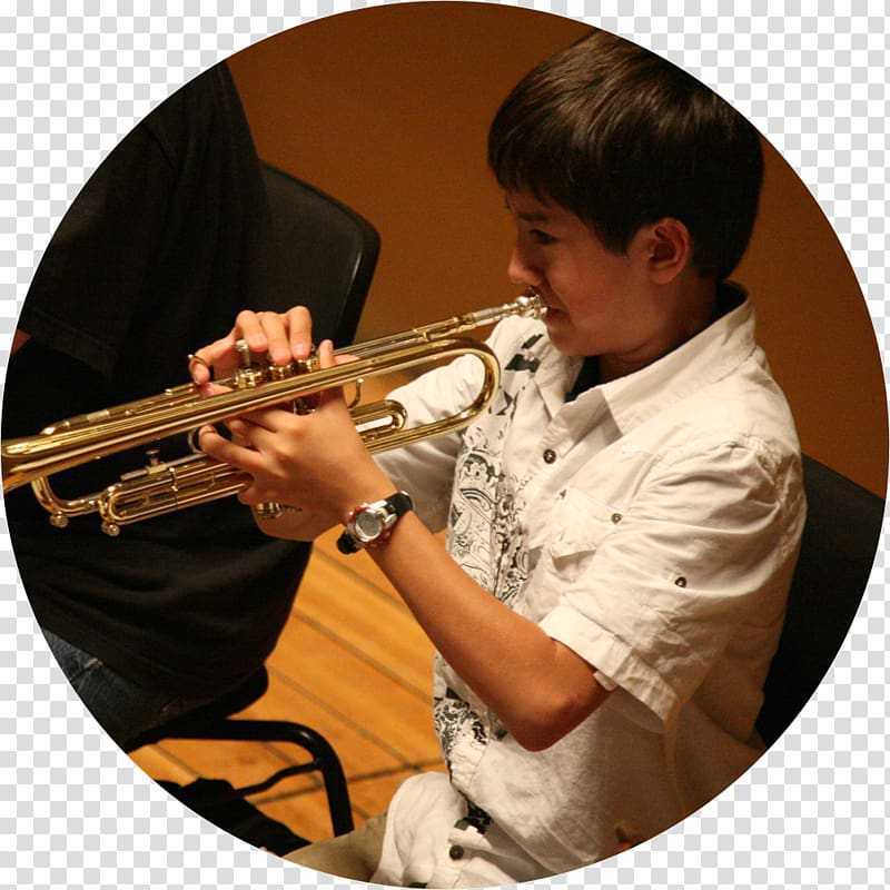 Trumpet Musical ensemble Trombone Concert, middle school band transparent background PNG clipart