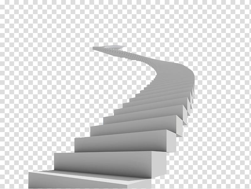 White stairs Stairs stairs transparent  background PNG 