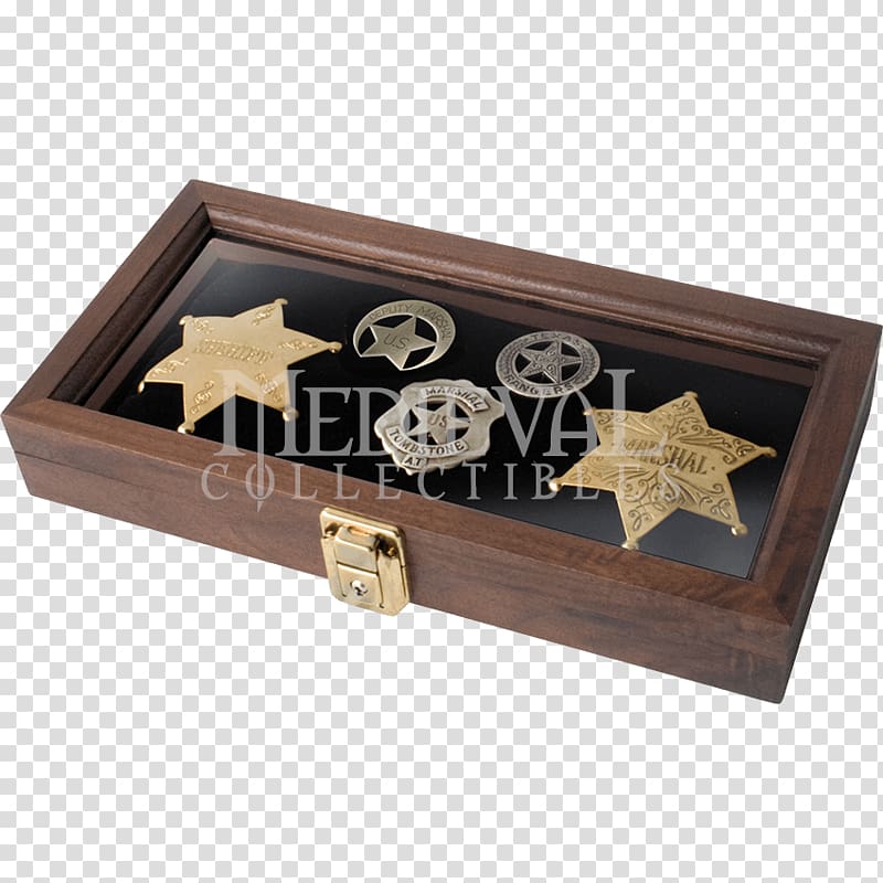 American frontier Badge Western United States United States Marshals Service Replica, display box transparent background PNG clipart