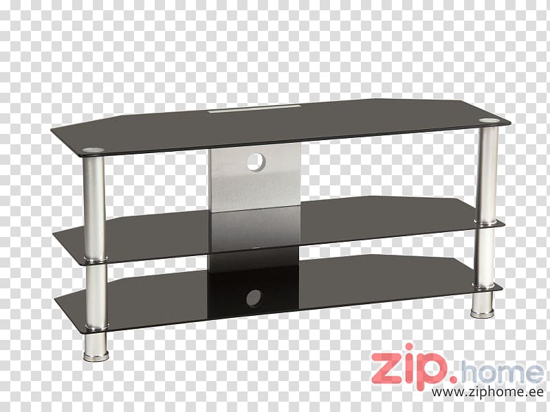 TV tray table Television Furniture Black, tv cabinet transparent background PNG clipart