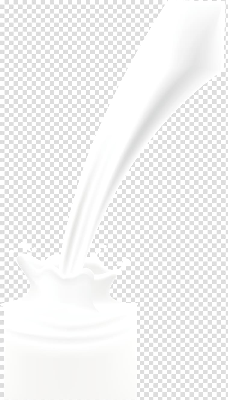 White Black, painted liquid milk transparent background PNG clipart
