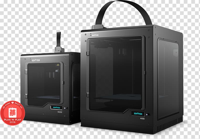 Zortrax M200 3D printing Printer, printer transparent background PNG clipart