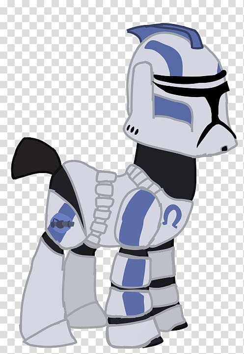 Clone trooper Star Wars: The Clone Wars Captain Rex Pony, cloning transparent background PNG clipart