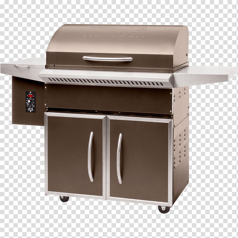 Barbecue Pellet grill Grilling Pellet fuel Smoking, stainless steel door transparent background PNG clipart