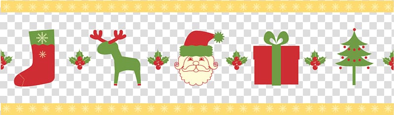 Santa Claus Christmas ornament Christmas card Christmas tree, Christmas Banners transparent background PNG clipart