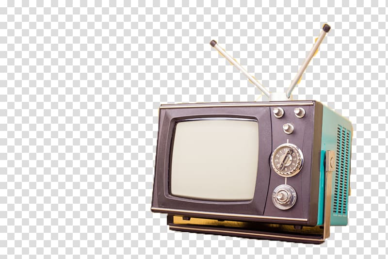vintage black CRT TV illustration, Television channel Advertising Vintage TV Cable television, Vintage TV transparent background PNG clipart