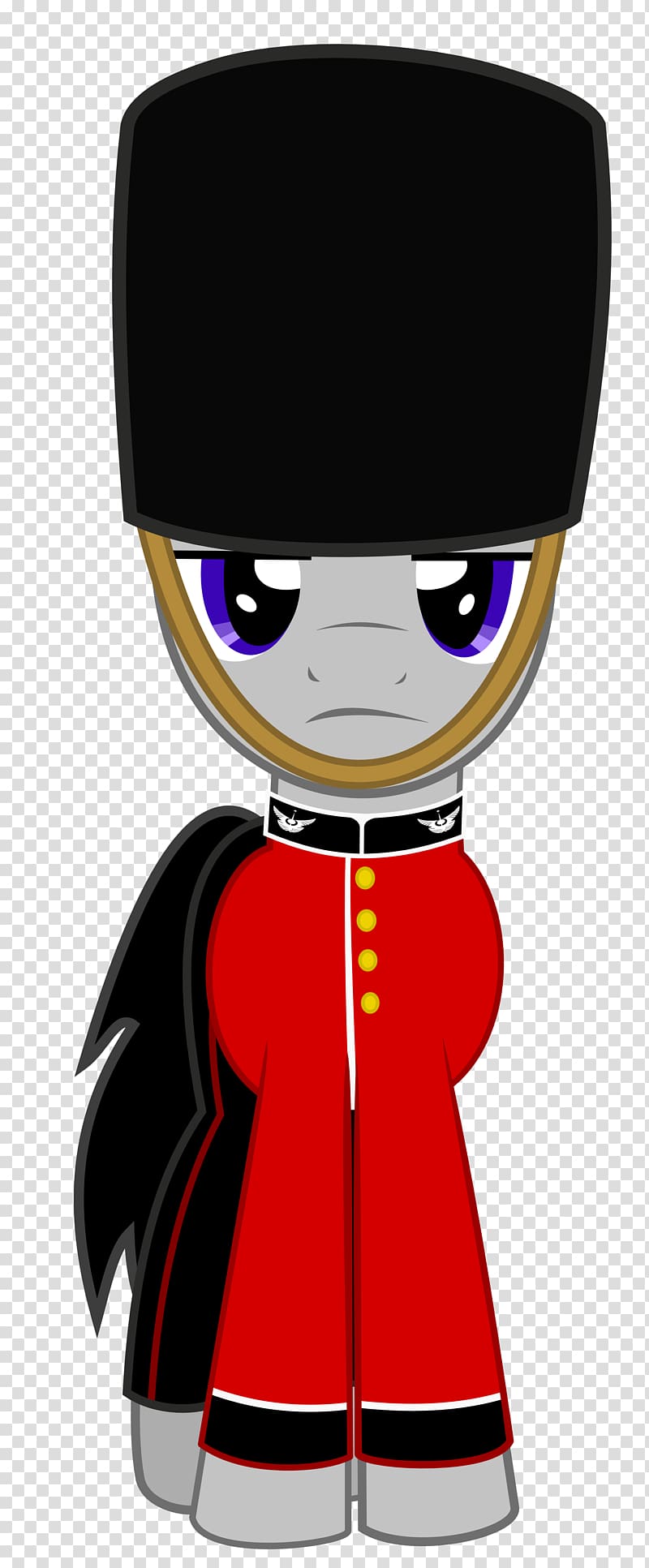 Product design Illustration Character, london guard transparent background PNG clipart