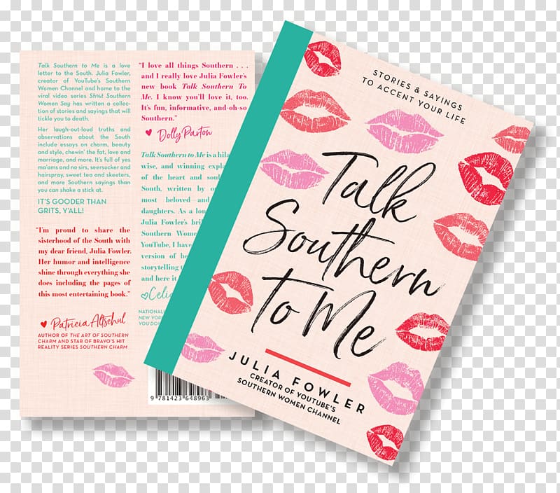 Talk Southern to Me: Stories & Sayings to Accent Your Life YouTube Book Southern Women Channel, youtube transparent background PNG clipart