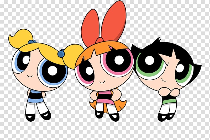PowerPuff Girls , Television show Reboot Cartoon Network Animated cartoon, powerpuff girls transparent background PNG clipart