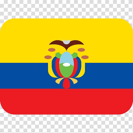 Flag of Ecuador Emoji National flag, equador transparent background PNG clipart