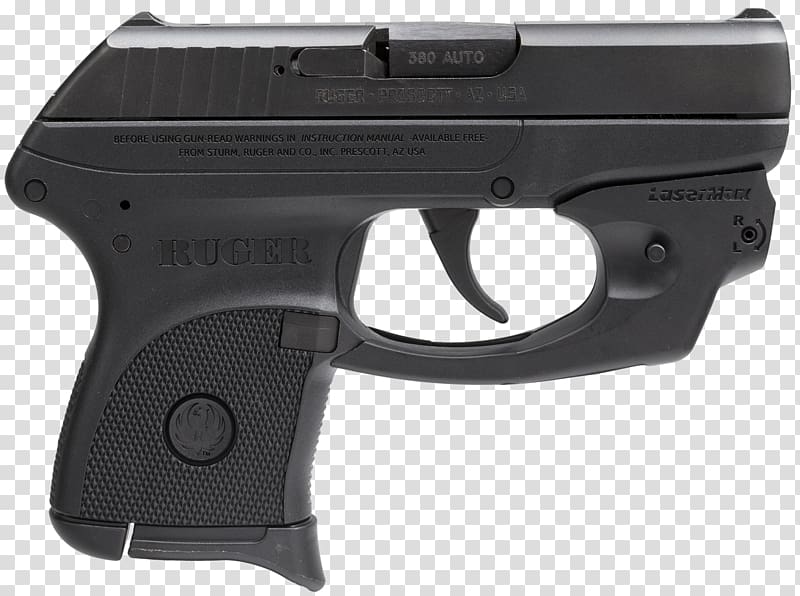 Ruger LCP Sturm, Ruger & Co. .380 ACP Ruger LCR Semi-automatic pistol, Handgun transparent background PNG clipart