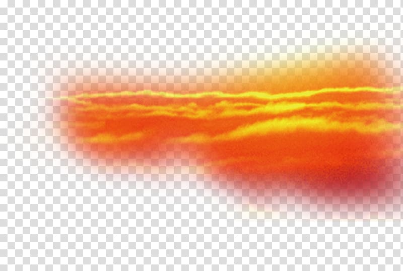 sunset clouds transparent background PNG clipart