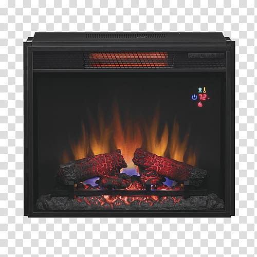 Electric fireplace Fireplace insert Electricity Firebox, Electric fire transparent background PNG clipart