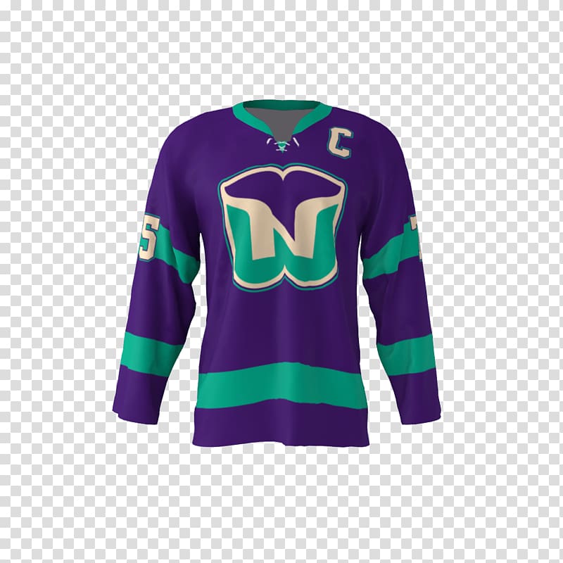 Hockey jersey T-shirt Sleeve, retro jerseys transparent background PNG clipart