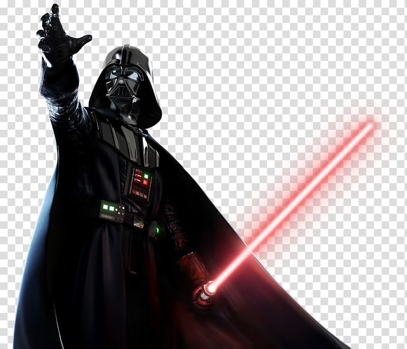 Star Wars Darth Vader, Anakin Skywalker Luke Skywalker Star Wars , darth vader transparent background PNG clipart