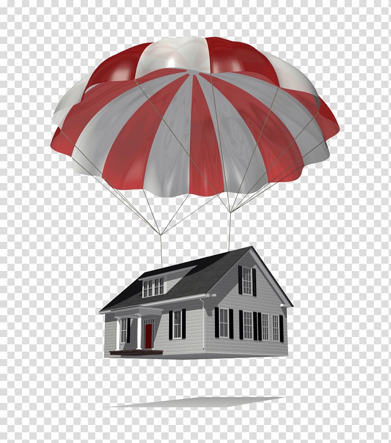 Housing Refinancing Mortgage loan Home Affordable Refinance Program House, parachute transparent background PNG clipart