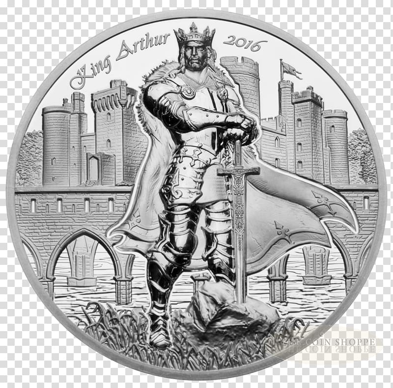 King Arthur Guinevere Coin Camelot Round Table, KING ARTHUR transparent background PNG clipart