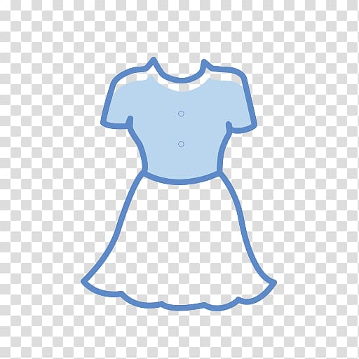 Computer Icons Frock Clothing , dress transparent background PNG clipart