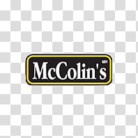 McColin's logo, McColin's Logo transparent background PNG clipart