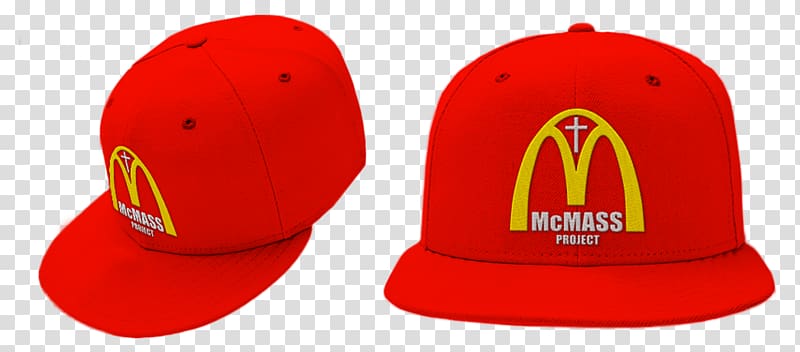 Ronald McDonald Hamburger McDonald's Baseball cap I’m lovin’ it, mac donalds transparent background PNG clipart