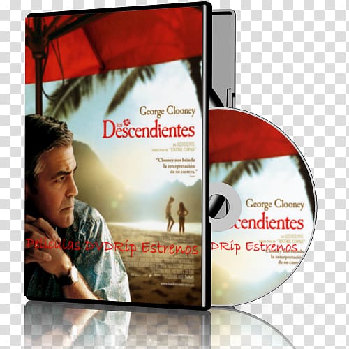 George Clooney The Descendants STXE6FIN GR EUR DVD Poster, george clooney transparent background PNG clipart