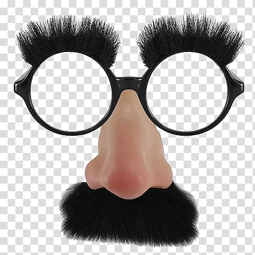 Groucho glasses Comedian Costume Disguise, noise transparent background PNG clipart