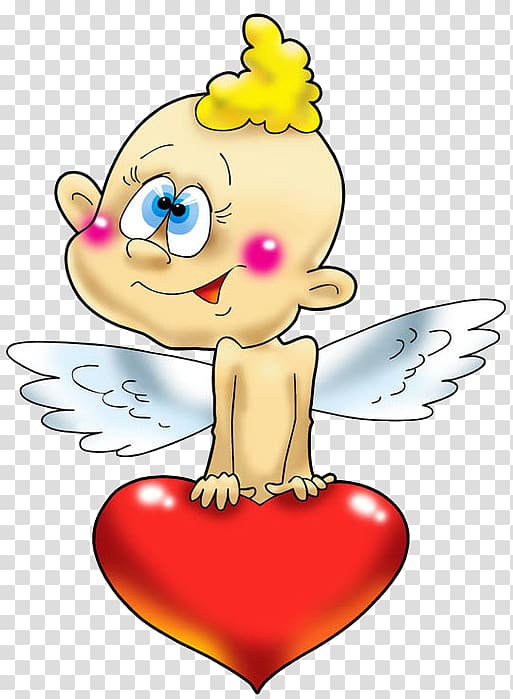Cupid Valentine\'s Day Love Embroidery , cupid transparent background PNG clipart