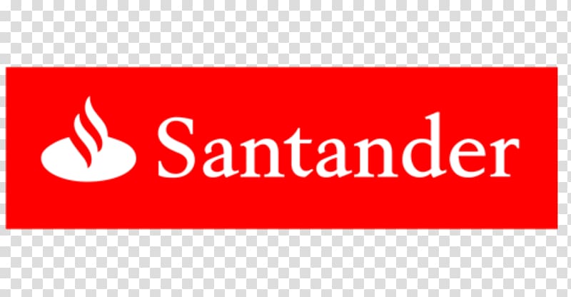 Banco Santander Logo Santander Group NYSE:BSMX Brand, Bank transparent background PNG clipart