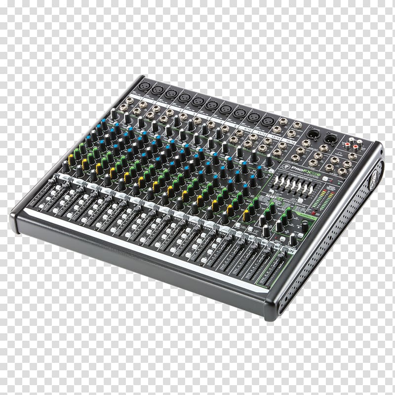 Microphone Mackie Audio Mixers Live sound mixing Music, Mixer transparent background PNG clipart