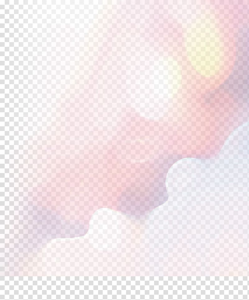 Textile Petal Pattern, Pink glow transparent background PNG clipart