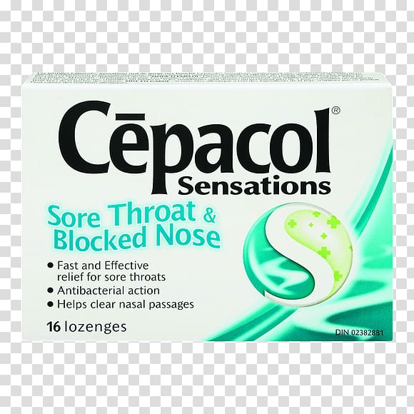 Throat lozenge Cēpacol Chloraseptic Sore throat, others transparent background PNG clipart
