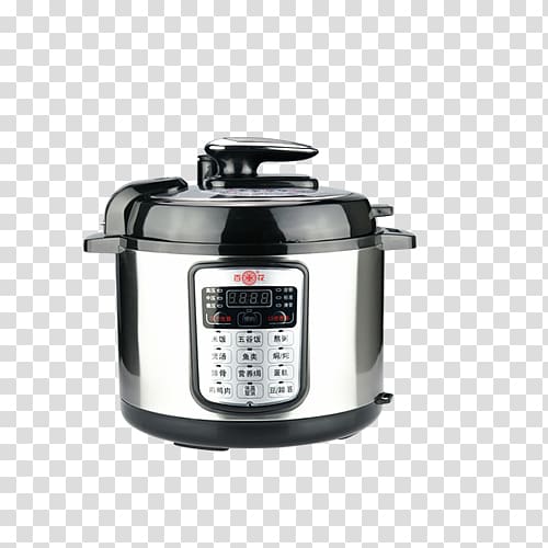 Stainless steel Rice cooker Cookware and bakeware Cooking, Stainless steel cooking pot transparent background PNG clipart