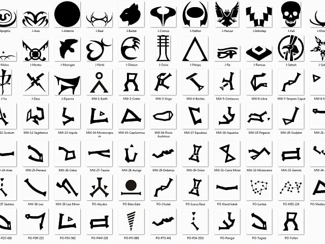 Daniel Jackson Stargate Symbol Goa\'uld , Cool Symbols transparent background PNG clipart