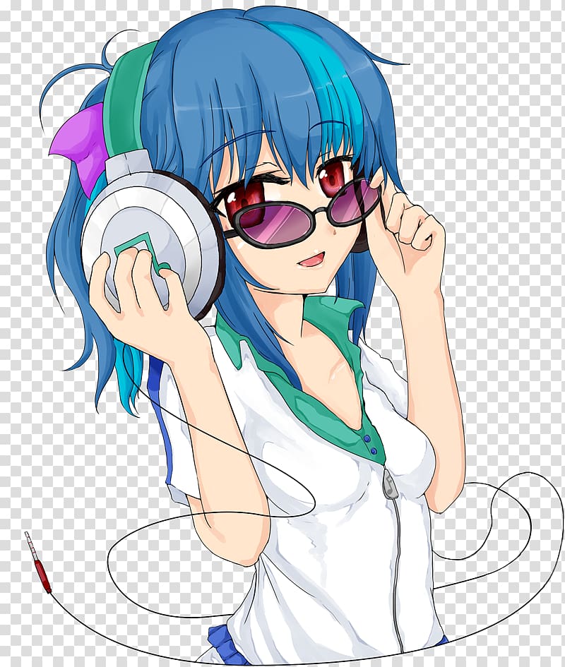 Anime Rarity Female Disc jockey , anime girl transparent background PNG clipart