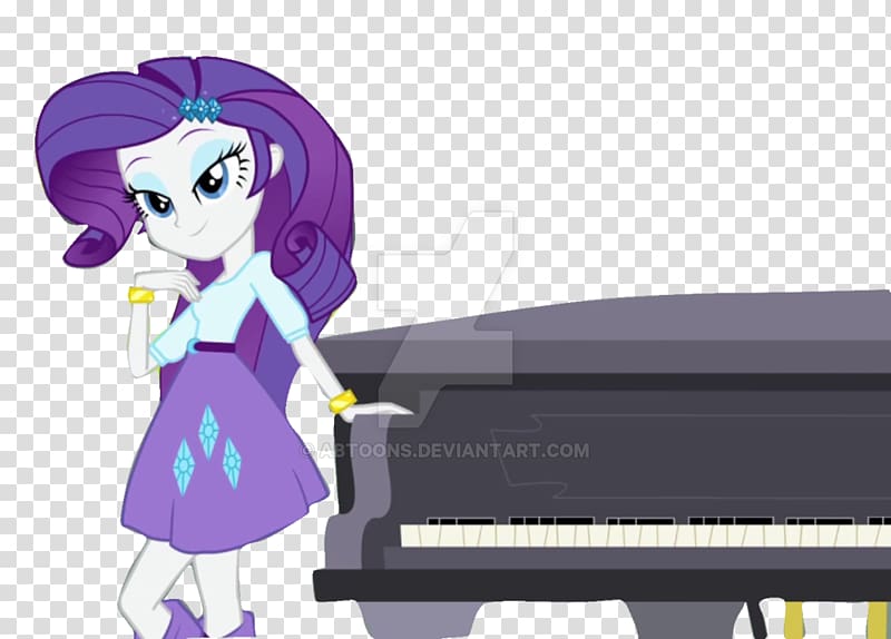 Rarity Applejack My Little Pony: Equestria Girls , piano my little pony equestria girls rainbow rocks transparent background PNG clipart