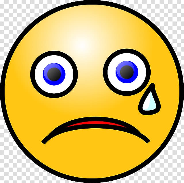Sadness Smiley Face , sad emoji transparent background PNG clipart