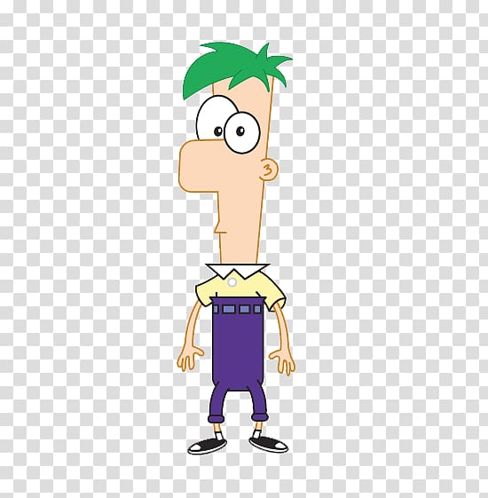 Ferb Fletcher Phineas Flynn Drawing Animated cartoon, Cartoon character transparent background PNG clipart