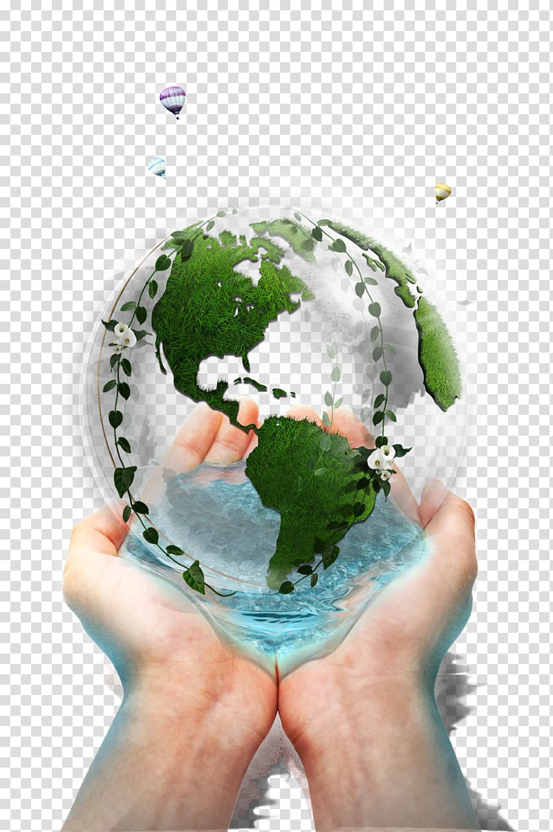 take care of the earth's water transparent background PNG clipart