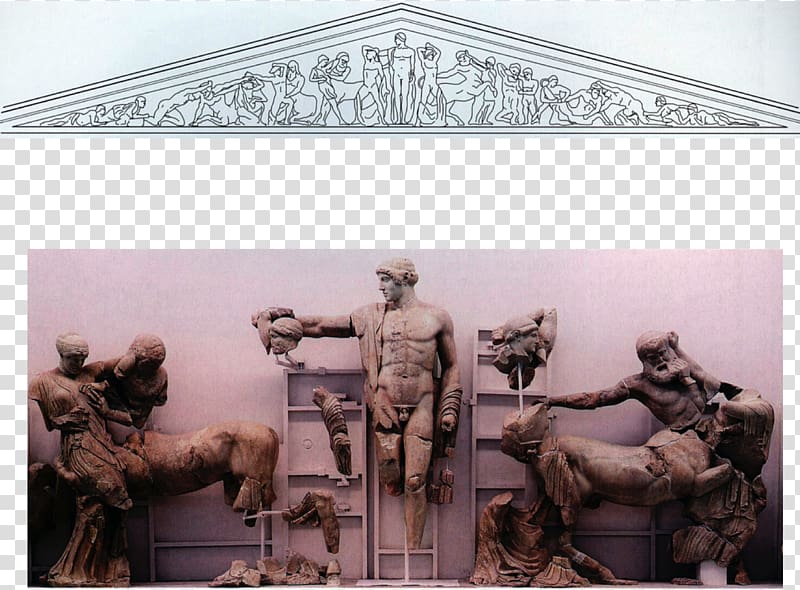 Archaeological Museum of Olympia Apollo Statue Ancient Greek art, GREEK TEMPLE transparent background PNG clipart