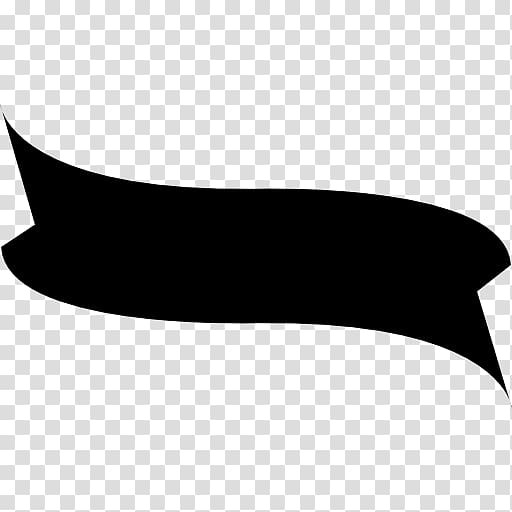 black ribbon illustration, Shape Rectangle Logo Encapsulated PostScript, BLACK RIBBON transparent background PNG clipart