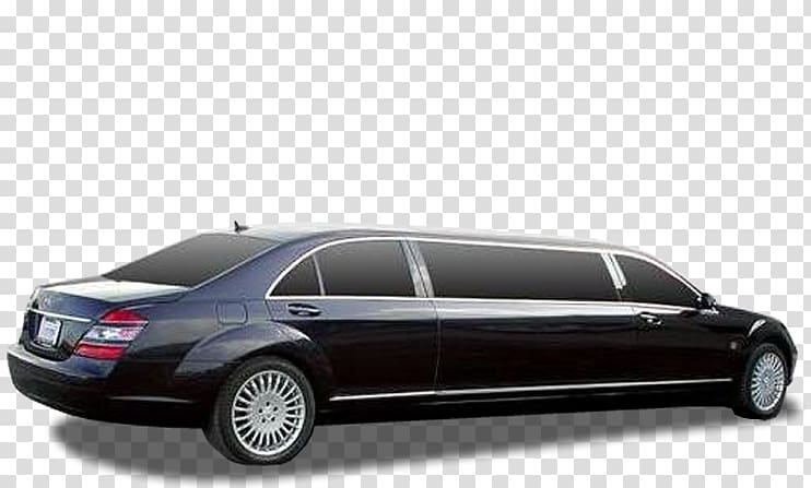 Mid-size car Limousine Sedan Compact car, stretch limo transparent background PNG clipart