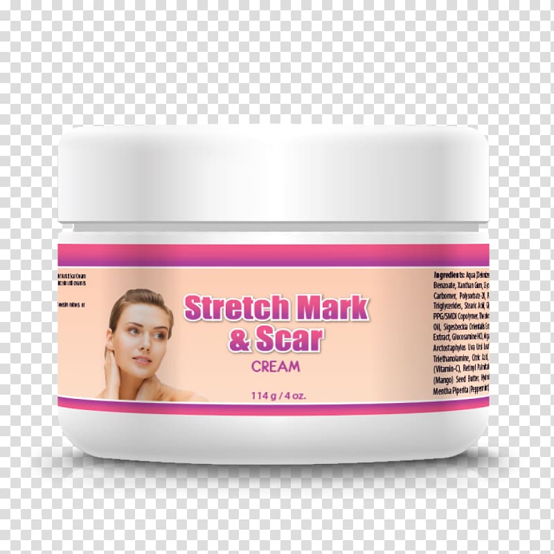Cream, stretch marks transparent background PNG clipart