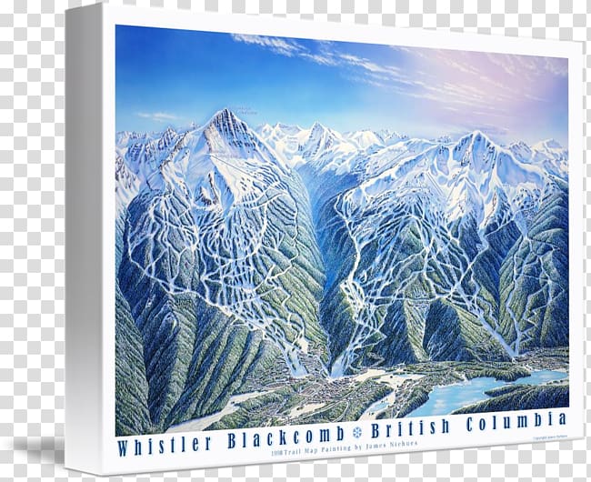 Whistler Blackcomb Mount Scenery Glacial landform kind Art, Whistler Blackcomb transparent background PNG clipart